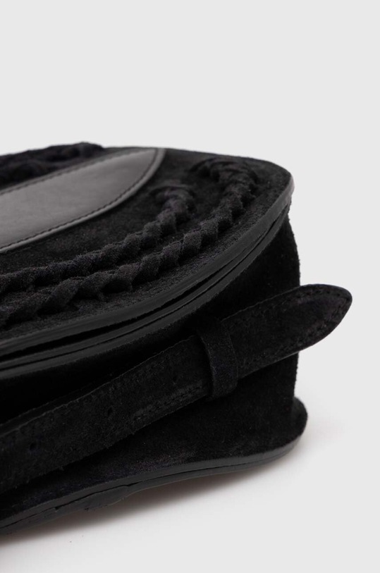 Kožená kabelka Answear.LAB 1043.IKK čierna