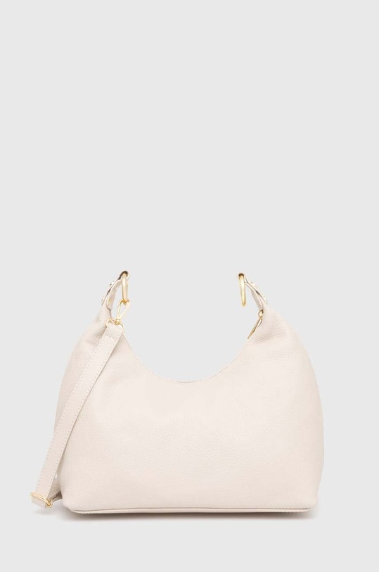 Kožená kabelka Answear.LAB přírodní kůže béžová 2445171.HWK