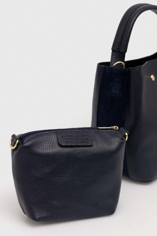 Answear Lab poseta de piele bleumarin 226020.hms