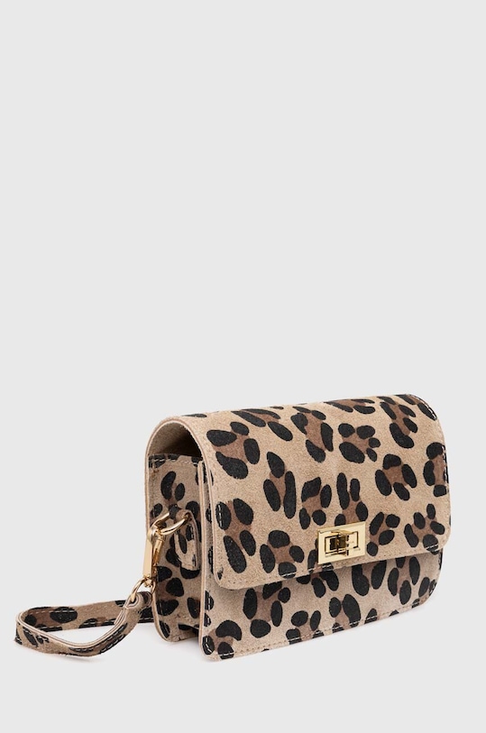 Answear Lab geanta de mana din piele intoarsa 7155.fh bej WZ24