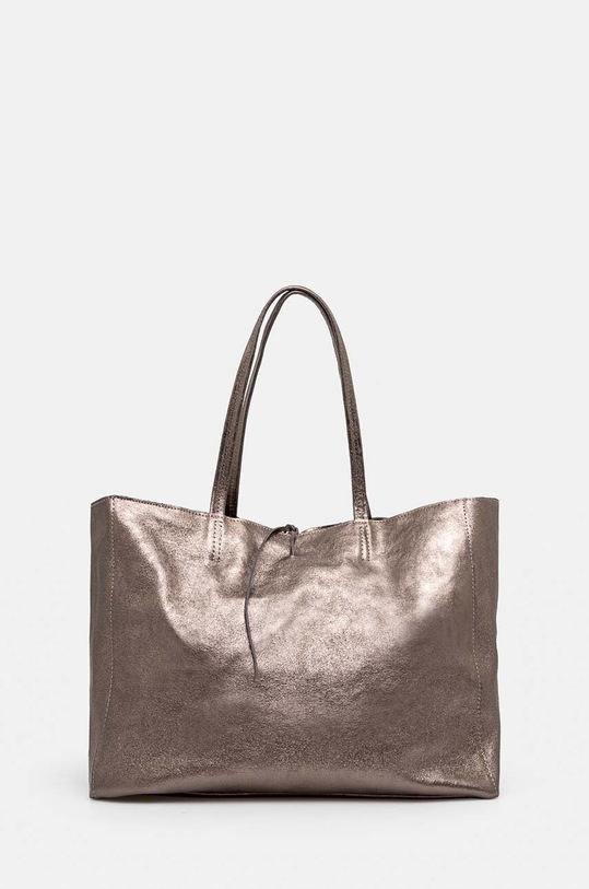 Answear Lab poseta de piele uni maro 755.hh