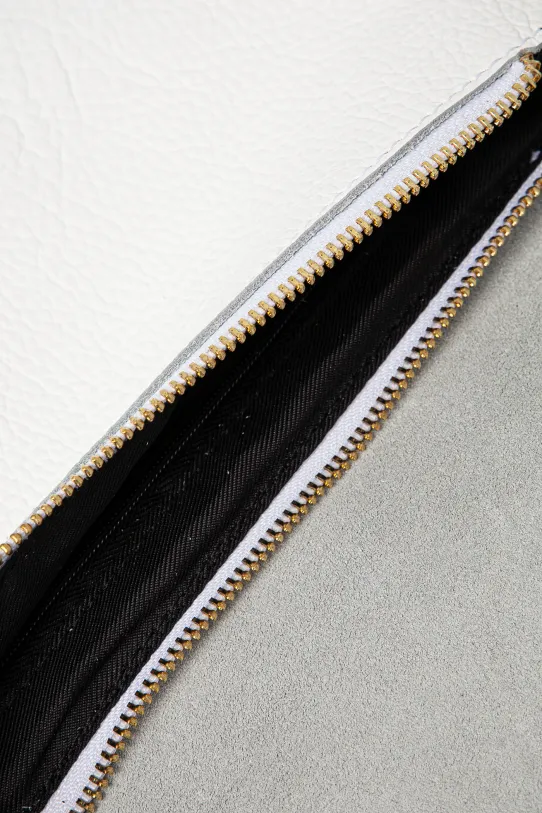 Answear Lab poseta de piele 433.hh alb