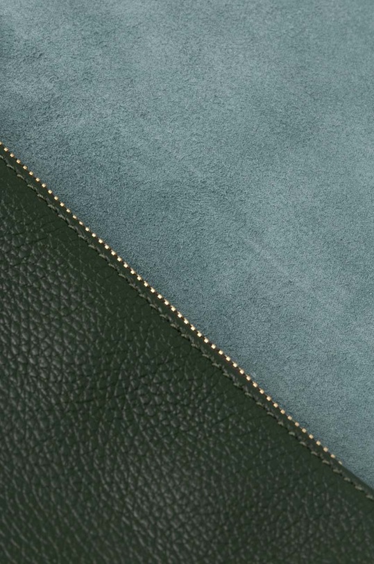 Answear.LAB torebka skórzana zielony 433.hh