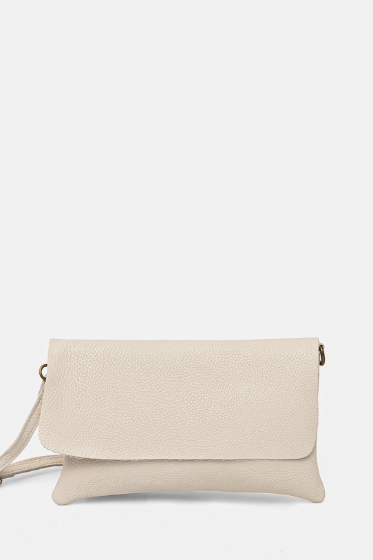 Answear.LAB torebka skórzana beżowy 433.hh