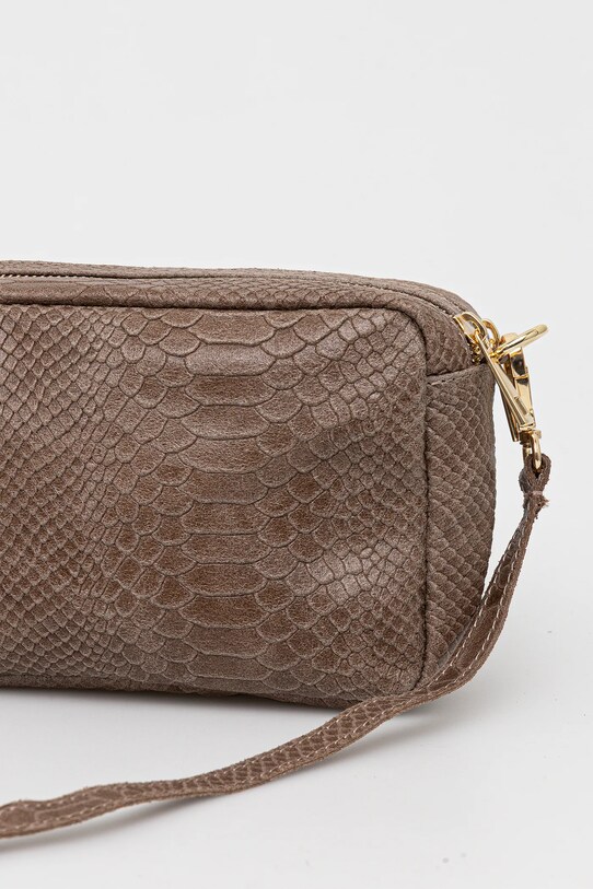 Accesorii Answear Lab poseta de piele 446.hh maro