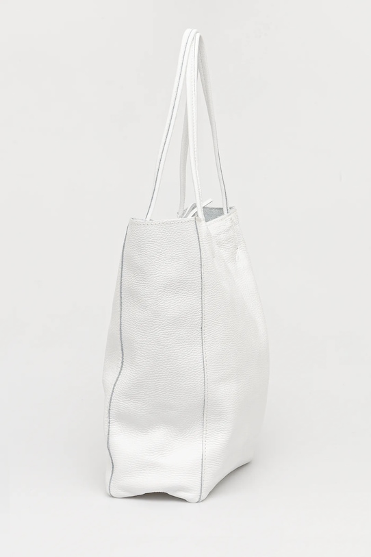 Answear Lab poseta de piele m.075.hh alb WW25