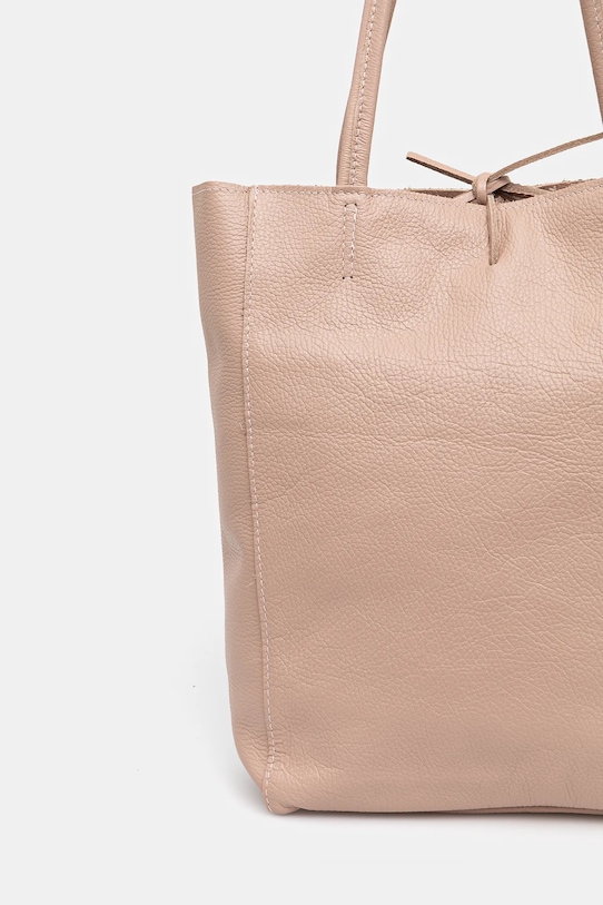 Шкіряна сумочка Answear.LAB m.075.hh рожевий WW25
