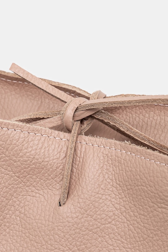 Аксесуари Шкіряна сумочка Answear.LAB m.075.hh рожевий