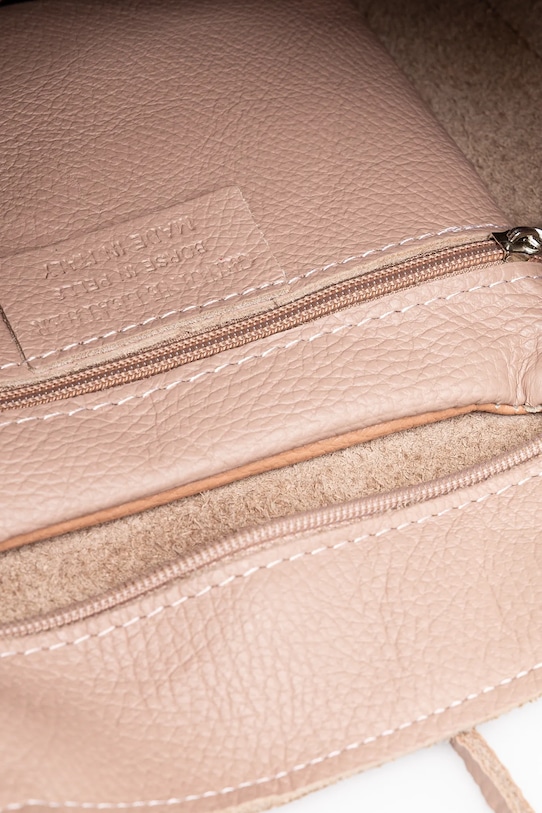 Шкіряна сумочка Answear.LAB рожевий m.075.hh