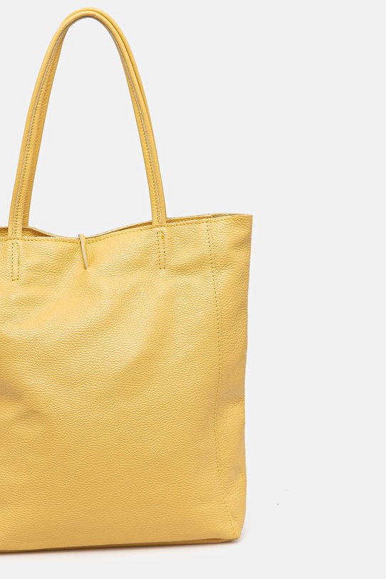 Doplňky Kožená kabelka Answear.LAB m.075.hh žlutá