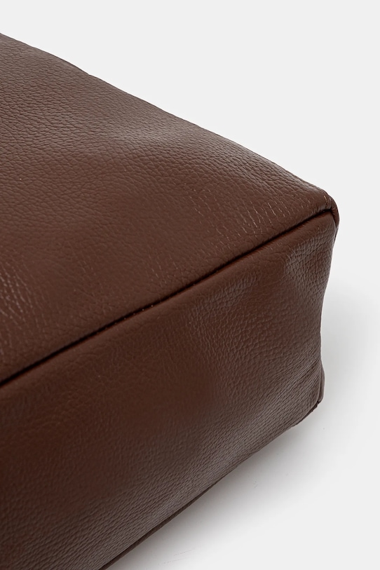 Kožená kabelka Answear.LAB hnedá m.075.hh