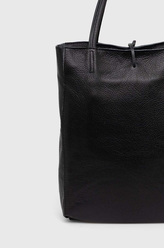 Αξεσουάρ Δερμάτινη τσάντα Answear.LAB m.075.hh μαύρο