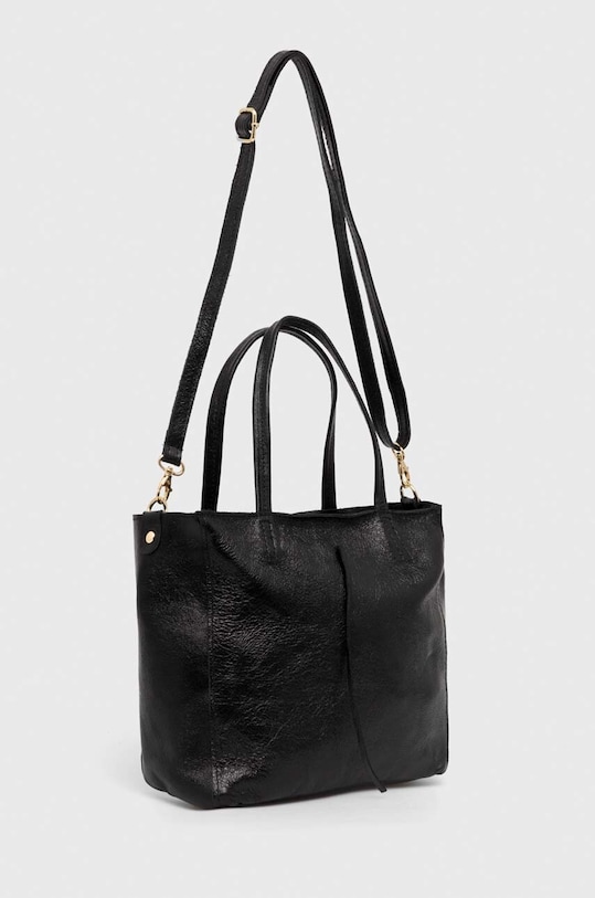 Answear Lab torebka skórzana 398.fms czarny WZ24