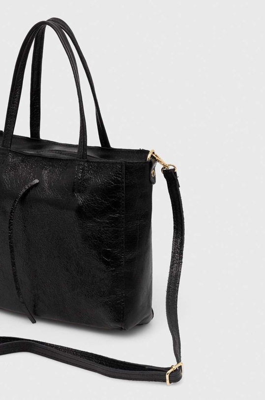 Akcesoria Answear Lab torebka skórzana 398.fms czarny