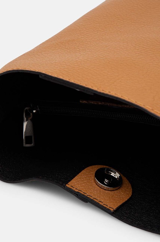 Kožená kabelka Answear.LAB 1054.ims hnedá