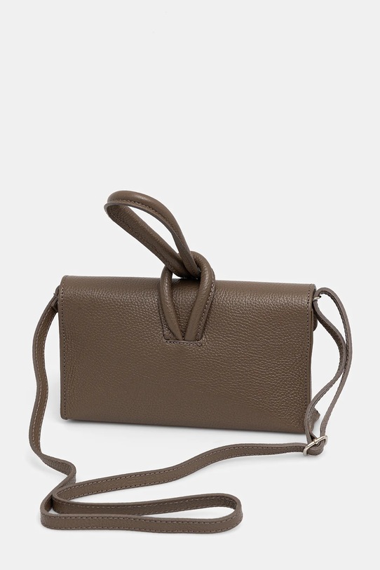 Αξεσουάρ Δερμάτινη τσάντα ώμου Answear.LAB 882.ims καφέ