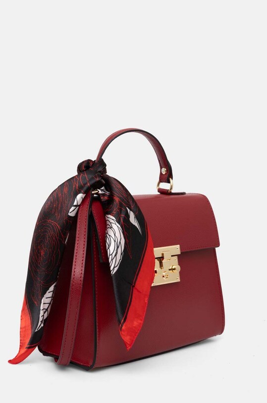 Кожаная сумочка Answear.LAB 373.fos бордо WZ24