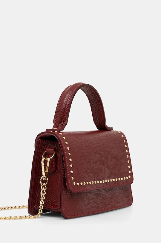 Kožená kabelka Answear.LAB 241214.HLK červená WZ24