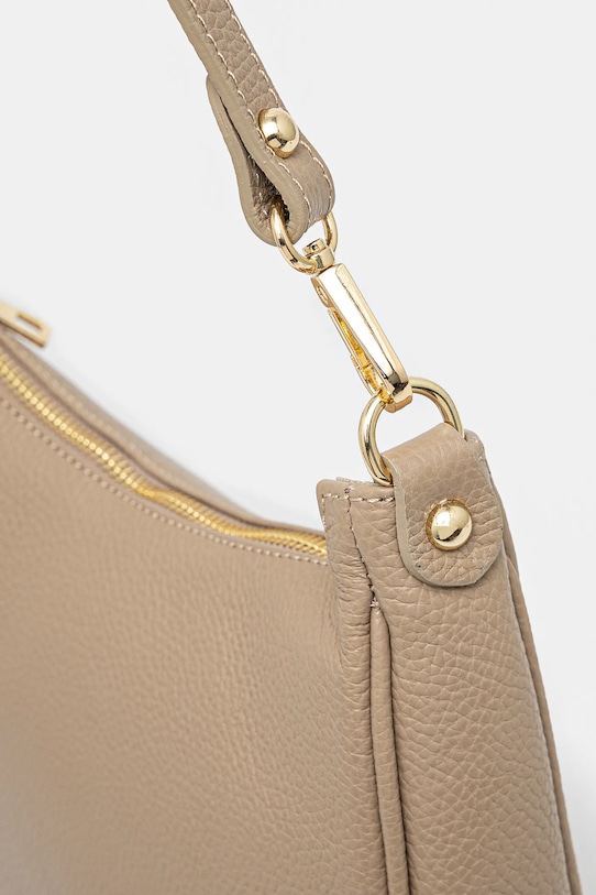 Answear Lab poseta de piele bej 249615.HLK