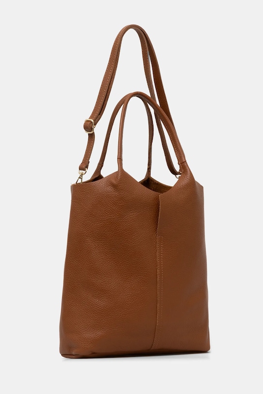 Answear Lab poseta de piele 916.1HWK maro WW25