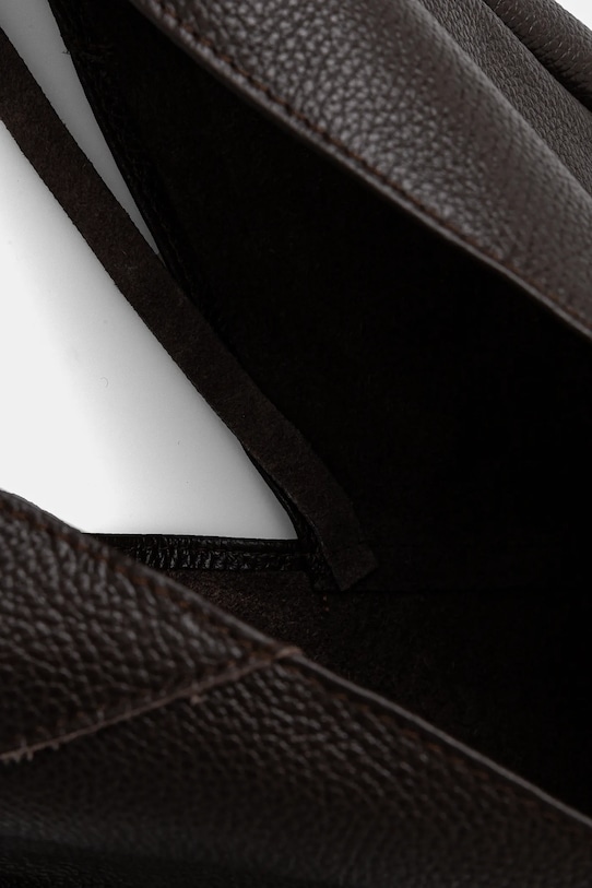 Δερμάτινη τσάντα Answear.LAB καφέ 953.IKK