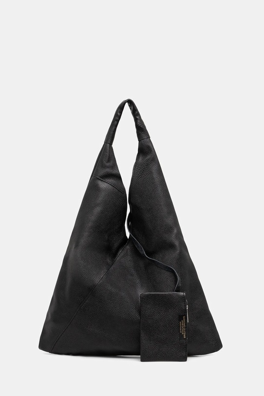 Шкіряна сумочка Answear.LAB чорний 953.IKK