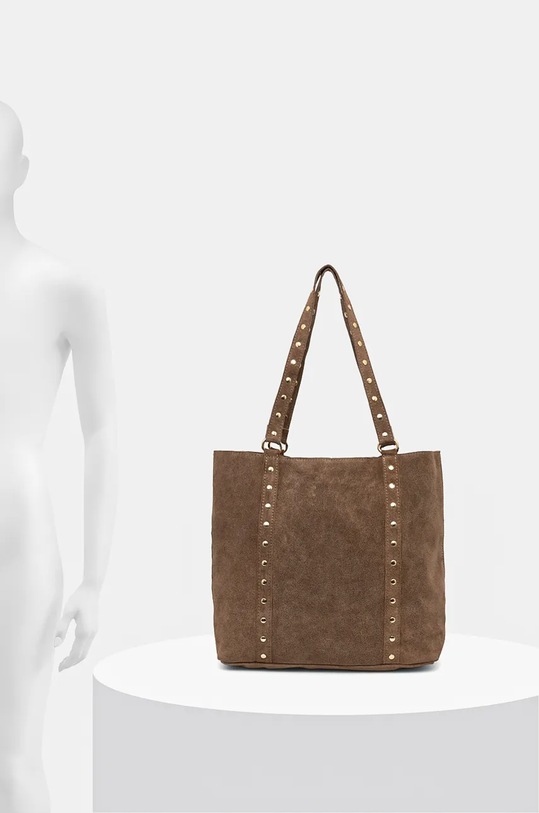 Answear Lab geanta de mana din piele intoarsa 995.hms