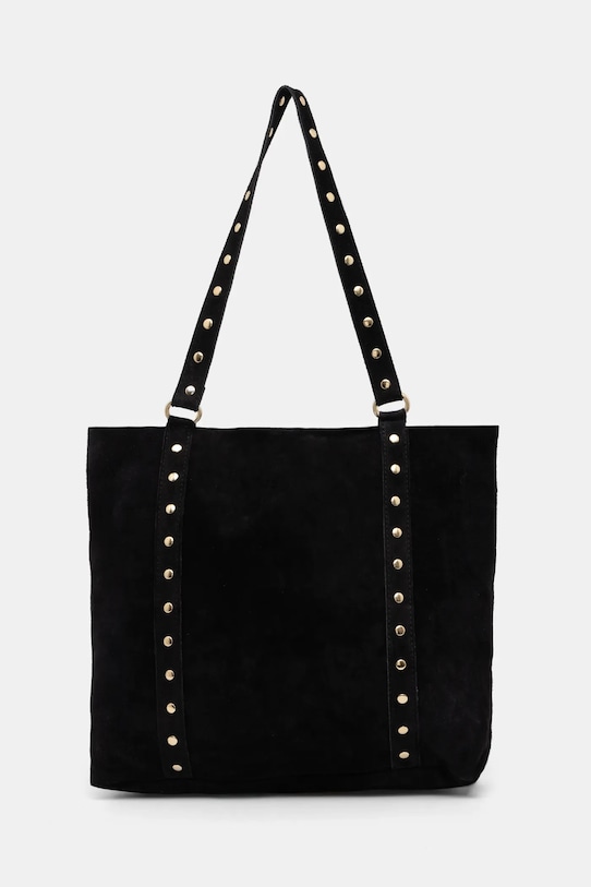 Замшева сумочка Answear.LAB замша чорний 995.hms