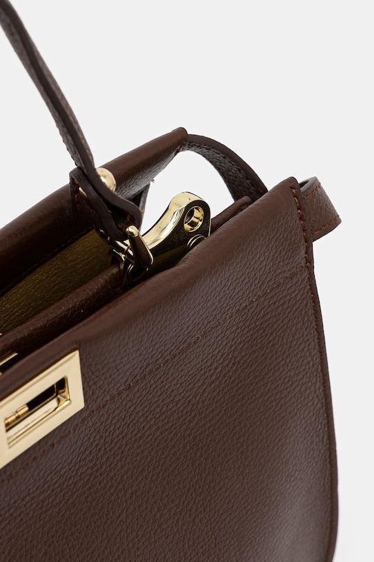 Шкіряна сумочка Answear.LAB коричневий 989.hms