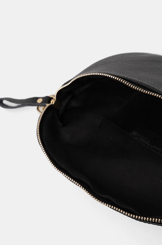 Answear Lab borseta de piele negru 821.HLK