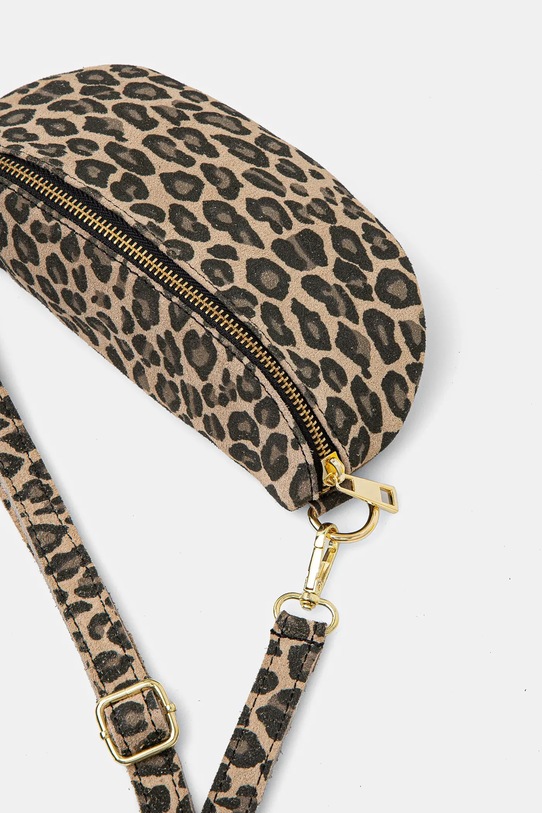 Semišová ledvina Answear.LAB béžová 1030.HWK