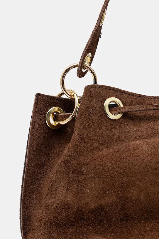 Doplňky Semišová kabelka Answear.LAB 751.HWK hnědá