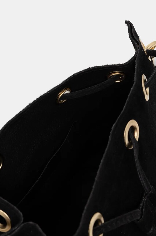 Answear Lab geanta de mana din piele intoarsa 751.HWK negru