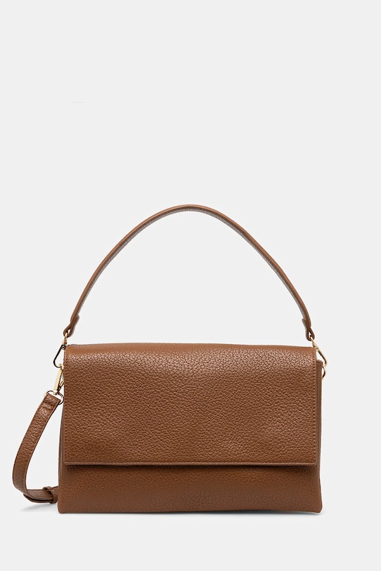 Τσάντα Answear.LAB απομίμηση λείου δέρματος καφέ 1009.ilk