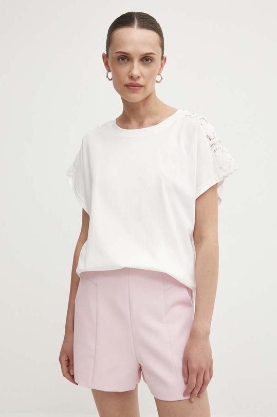 Answear Lab t-shirt bawełniany biały 236.iw