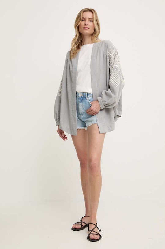 Μπλουζάκι Answear.LAB vh234.IW λευκό WZ24