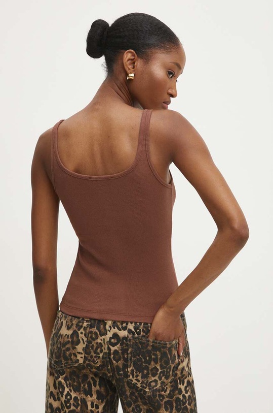 Îmbrăcăminte Answear Lab top 1031.TMS maro