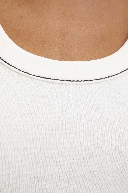 Answear Lab top bawełniany SNG3.TKK beżowy