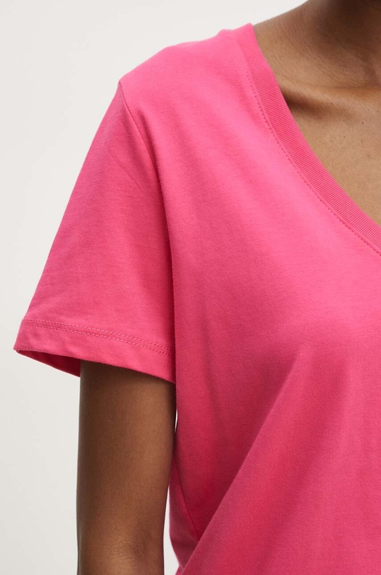 Answear Lab t-shirt bawełniany L5560.HMS różowy