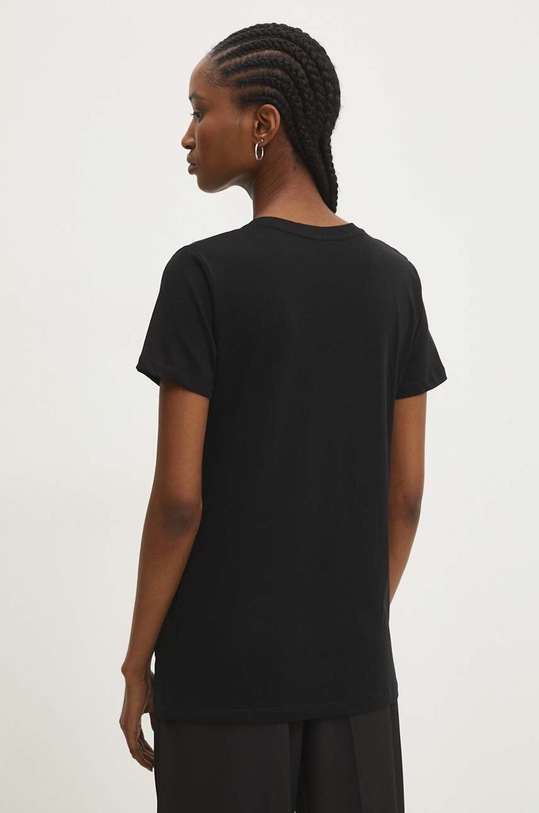 Îmbrăcăminte Answear Lab tricou din bumbac L5560.HMS negru