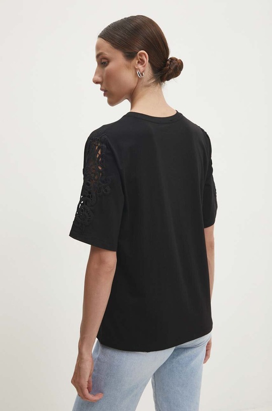 Îmbrăcăminte Answear Lab tricou pk2656.ijs1 negru