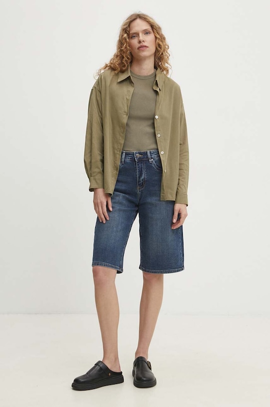 Tričko Answear.LAB 30457.TMS zelená WZ24