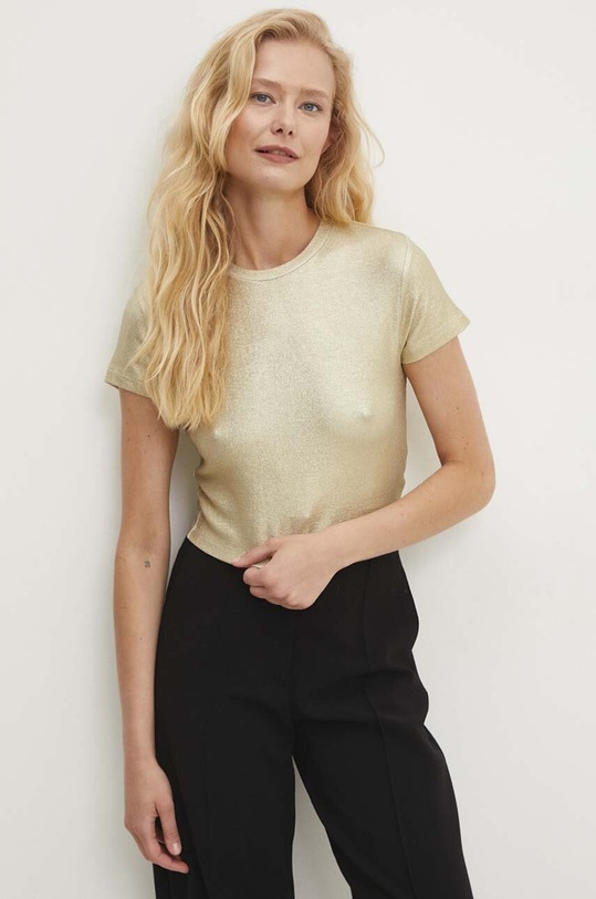 Answear Lab tricou aur Z8586.hw