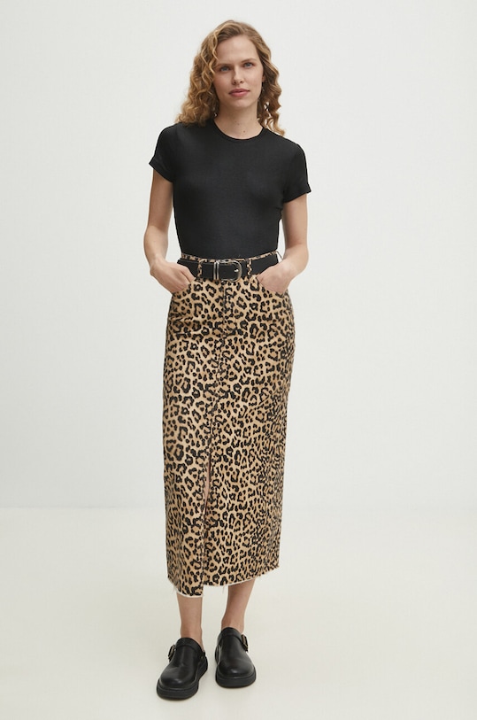 Answear Lab tricou Z8586.hw negru WZ24