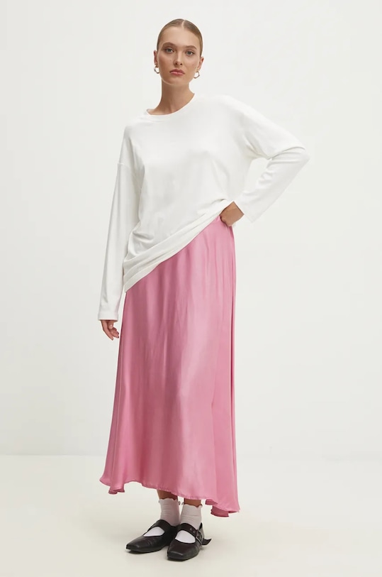 Блуза с дълги ръкави Answear Lab 46001a.FKK бял WZ24