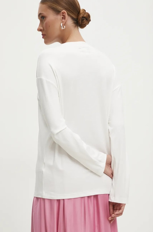 Дрехи Блуза с дълги ръкави Answear Lab 46001a.FKK бял