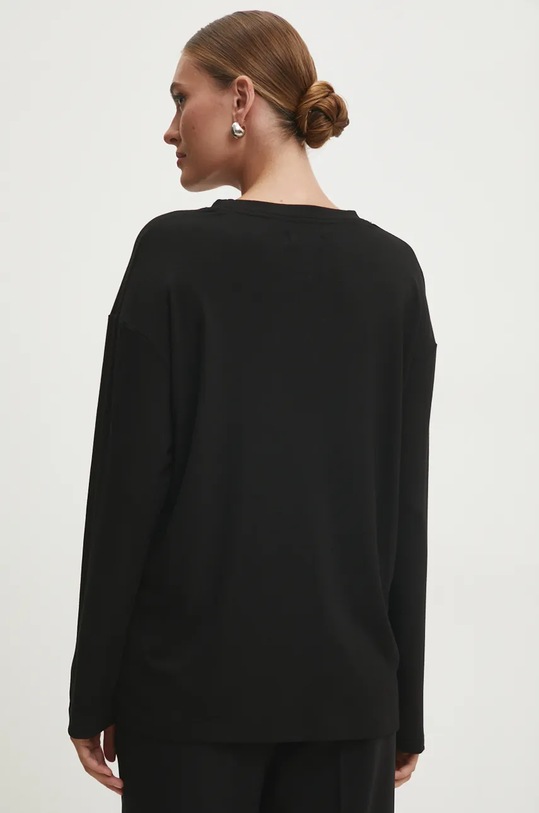 Oblečenie Tričko s dlhým rukávom Answear.LAB 46001a.FKK čierna