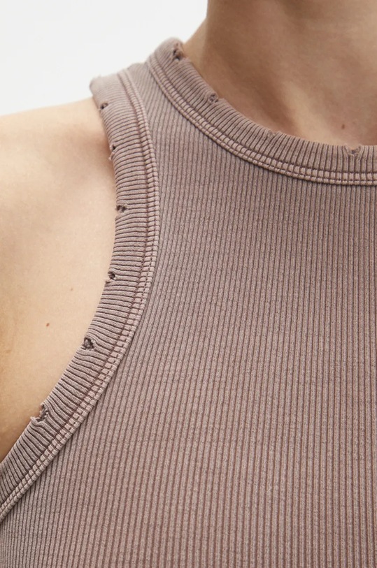 Футболка Answear.LAB 20652.tms коричневий