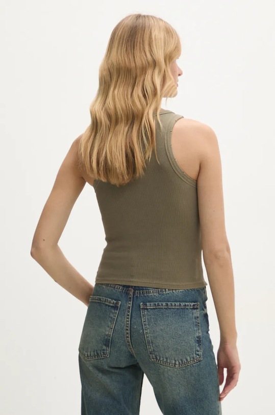 Odjeća Majica kratkih rukava Answear.LAB 20652.tms zelena