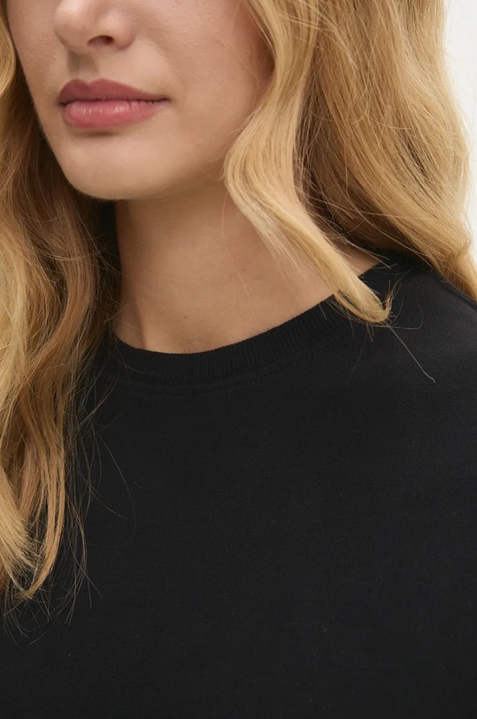 Answear Lab tricou din bumbac 31017.tms negru